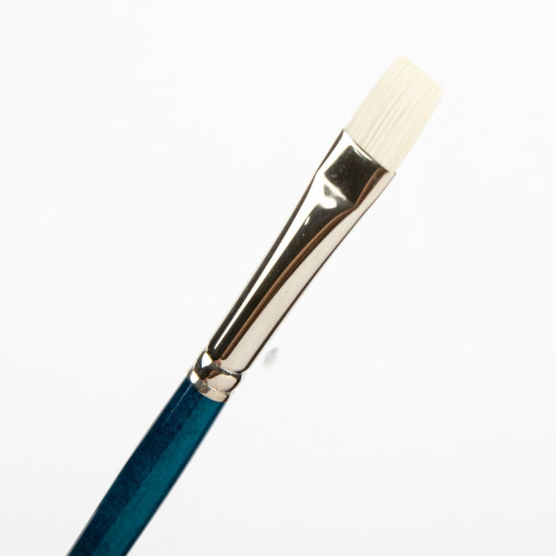 White Smoke Art Spectrum Series 950 Stiff Synthetic Brush Bright Size - 6 Paint Brushes