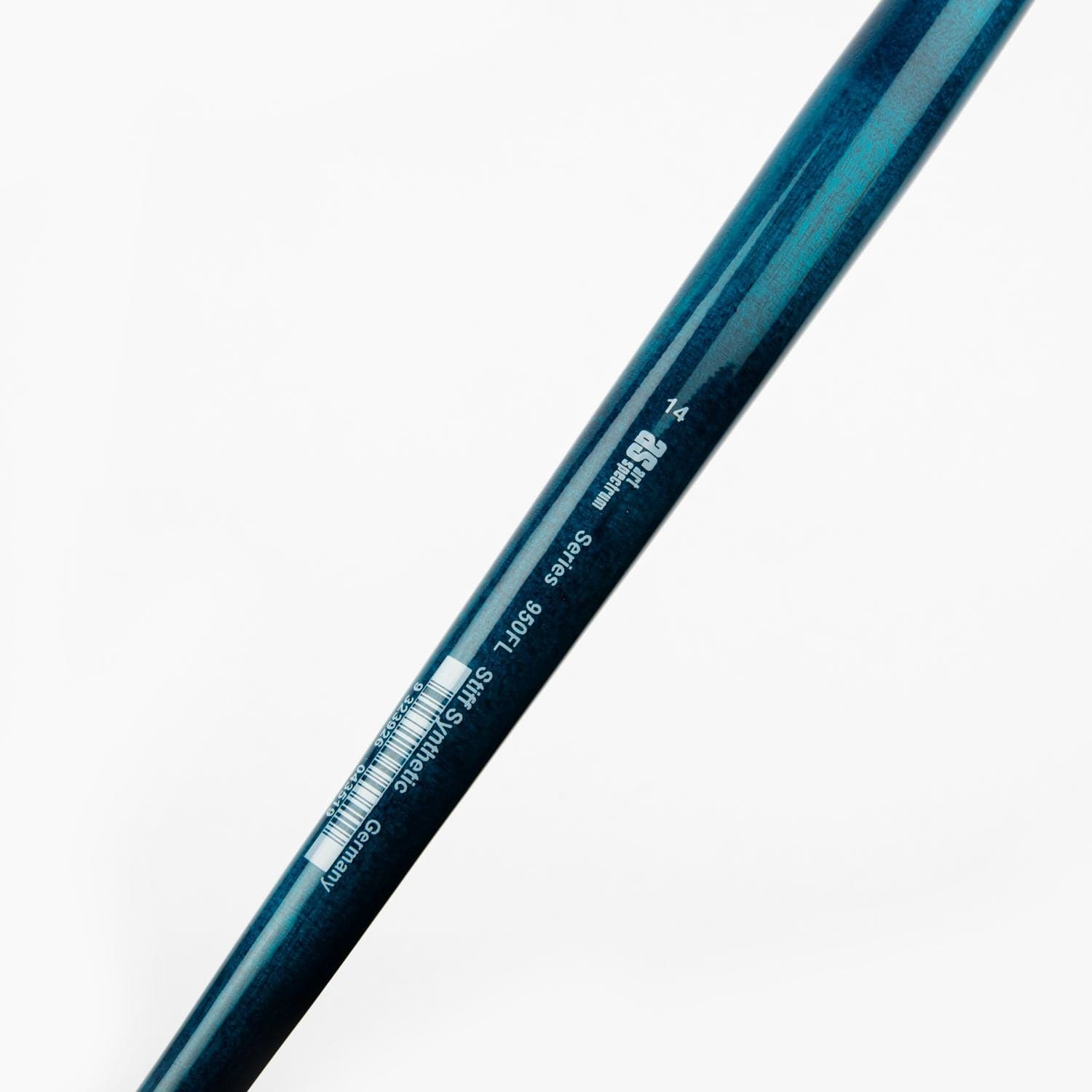 White Smoke Art Spectrum Series 950 Stiff Synthetic Brush Flat Size - 14 Paint Brushes