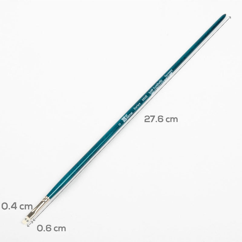 Snow Art Spectrum Series 950 Stiff Synthetic Brush Bright Size - 0 Paint Brushes