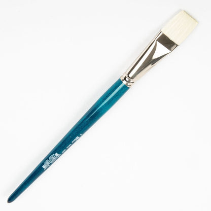 White Smoke Art Spectrum Series 950 Stiff Synthetic Brush Bright Size - 14 Paint Brushes