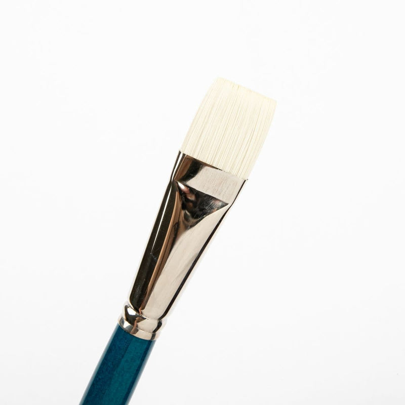 White Smoke Art Spectrum Series 950 Stiff Synthetic Brush Bright Size - 14 Paint Brushes
