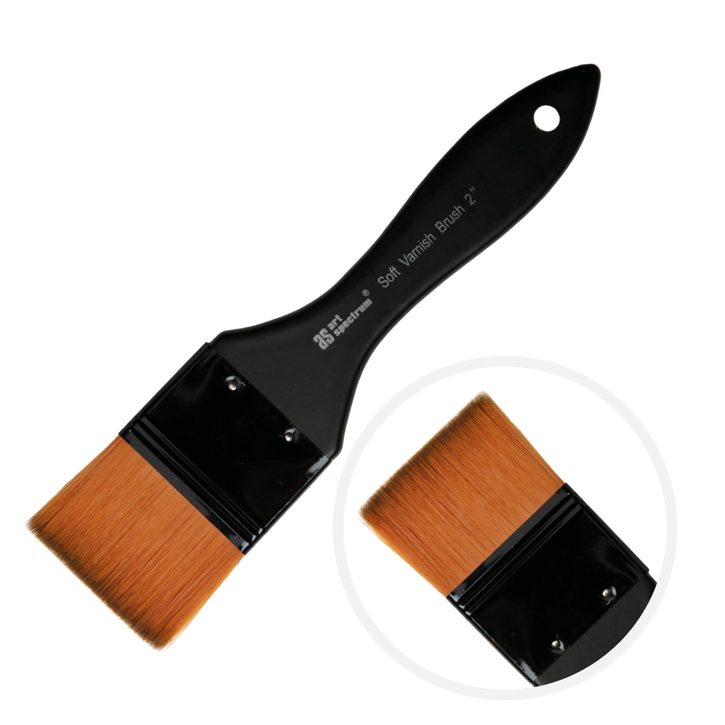 Black Art Spectrum Extra Soft Brush Varnish Size - 50mm Paint Brushes