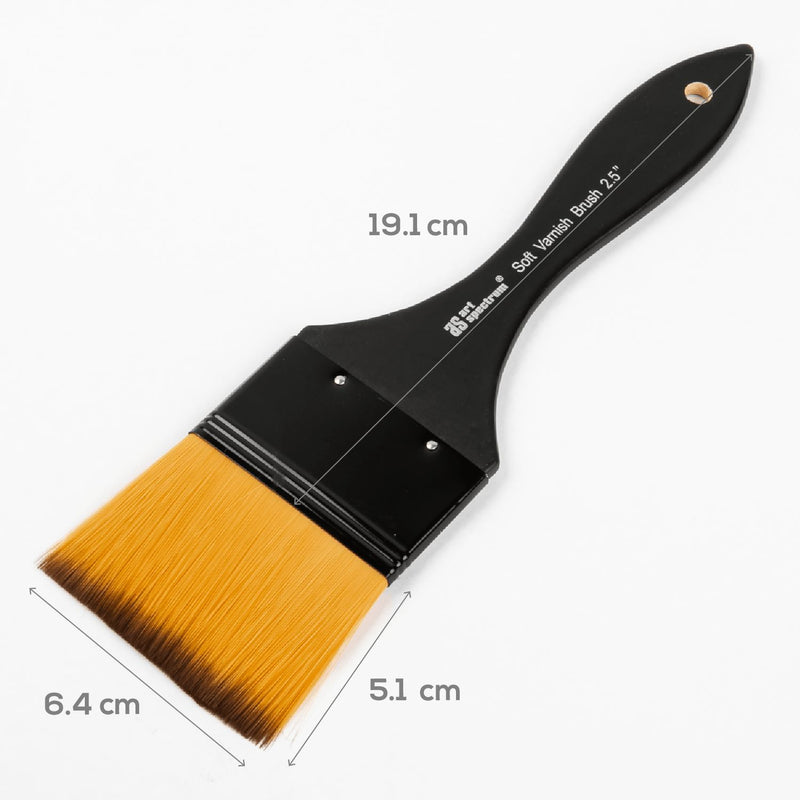 Dark Slate Gray Art Spectrum Extra Soft Brush Varnish Size - 63mm Paint Brushes