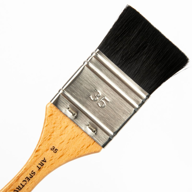 Tan Art Spectrum Brush Series 2121 Liquid Varnish  Size - 35mm Paint Brushes