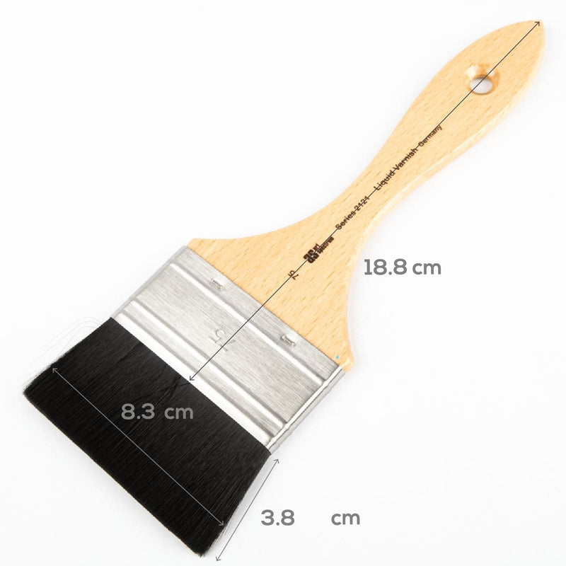 Black Art Spectrum Brush Series 2121 Liquid Varnish  Size - 75mm Paint Brushes