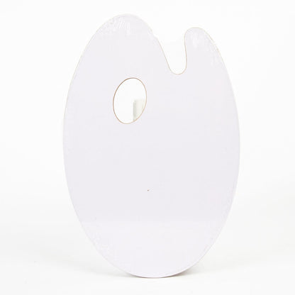 White Smoke Art Spectrum  White Melamine (Kidney Shape) Palette  3Mm - 23X30cm Paint Palettes