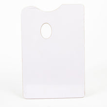 White Smoke Art Spectrum  White Melamine (Rectangle Shape) Palette 3Mm - 23X30cm Paint Palettes