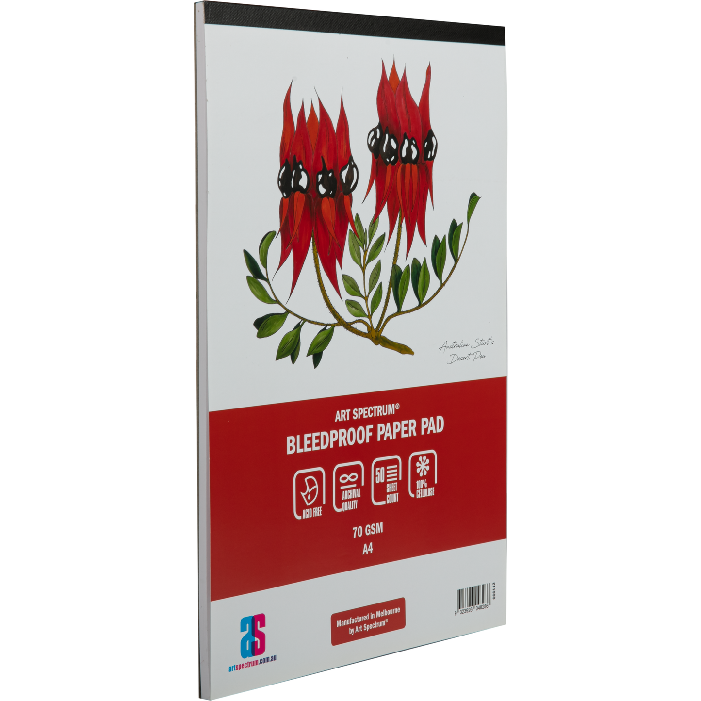 Light Gray Art Spectrum  Bleed Proof Pad A4 70GSM - 50 Sheets Pads