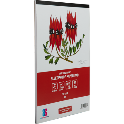 Light Gray Art Spectrum  Bleed Proof Pad A4 70GSM - 50 Sheets Pads