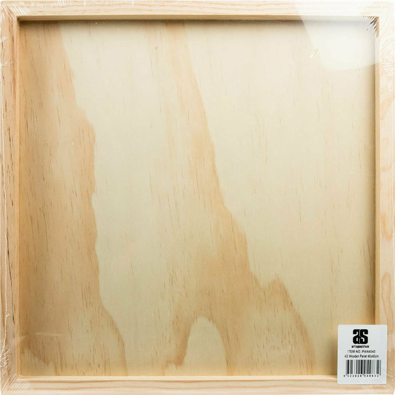 Tan Art Spectrum  Wooden Panel 40 X 40cm Canvas and Painting Surfaces