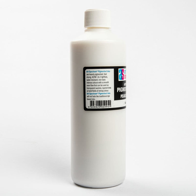 White Smoke Art Spectrum  Pigmented Ink 500mL Pearlescent Inks