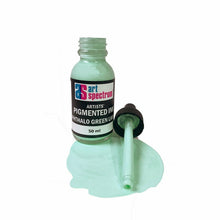 Powder Blue Art Spectrum  Pigmented Ink 50mL Phthalo Green Light Inks