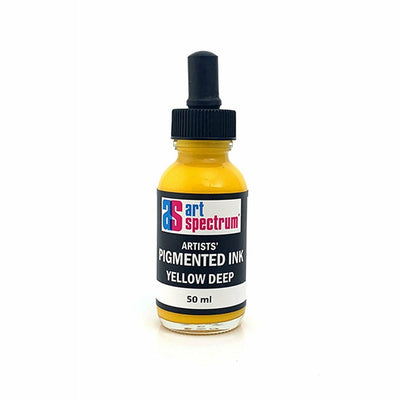 Gold Art Spectrum  Pigmented Ink 50mL Yellow Deep Inks