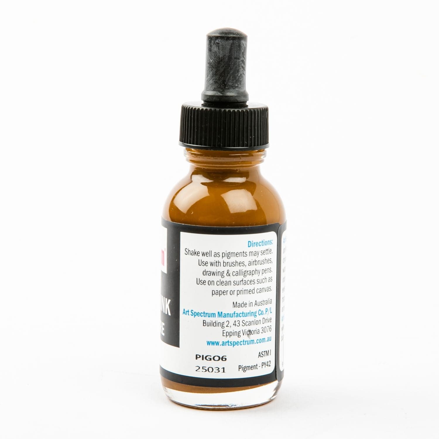 Dark Slate Gray Art Spectrum  Pigmented Ink 50mL Golden Ochre Inks