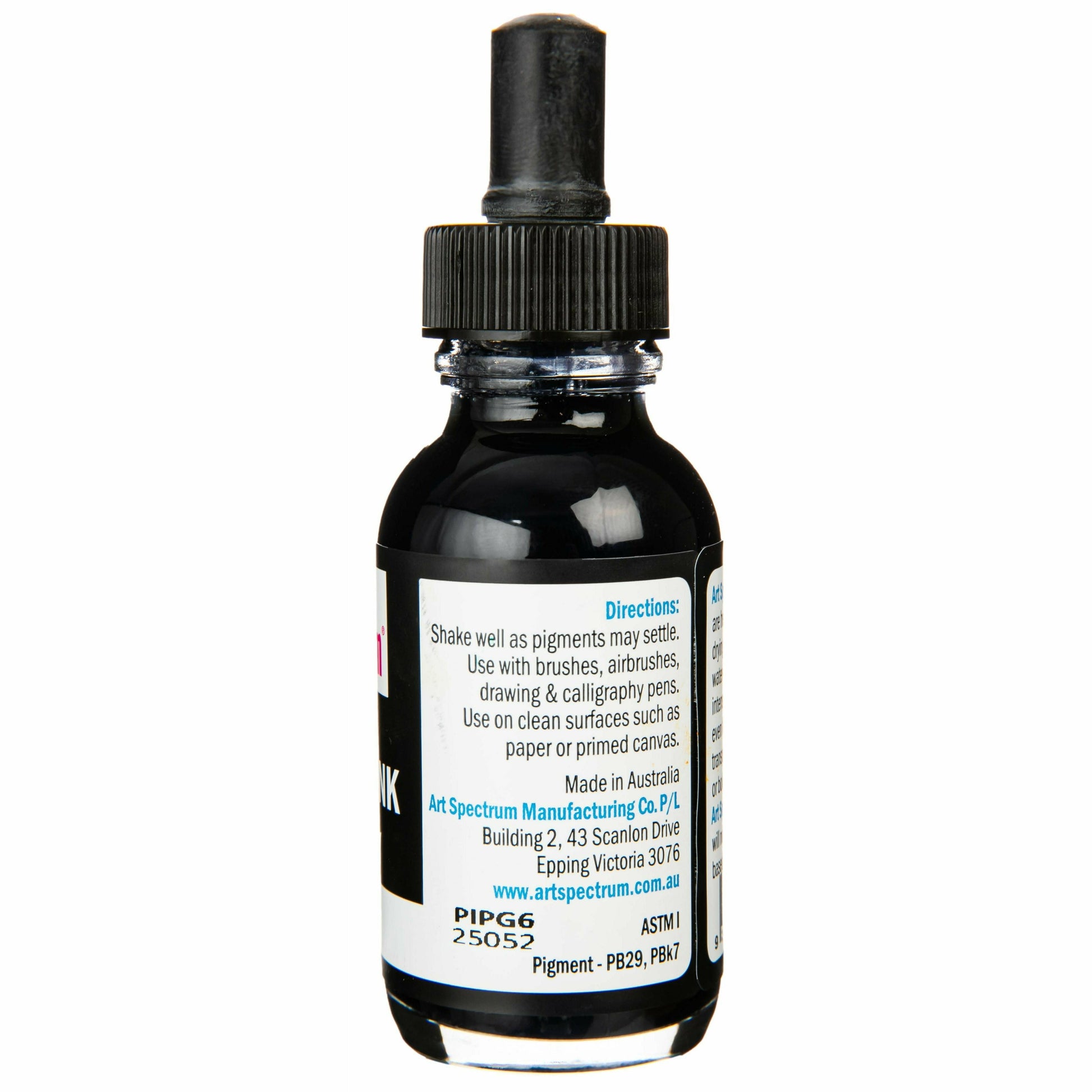 Dark Slate Gray Art Spectrum  Pigmented Ink 50mL Paynes Grey Inks