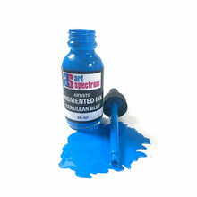 Steel Blue Art Spectrum  Pigmented Ink 50mL Cerulean Blue Inks