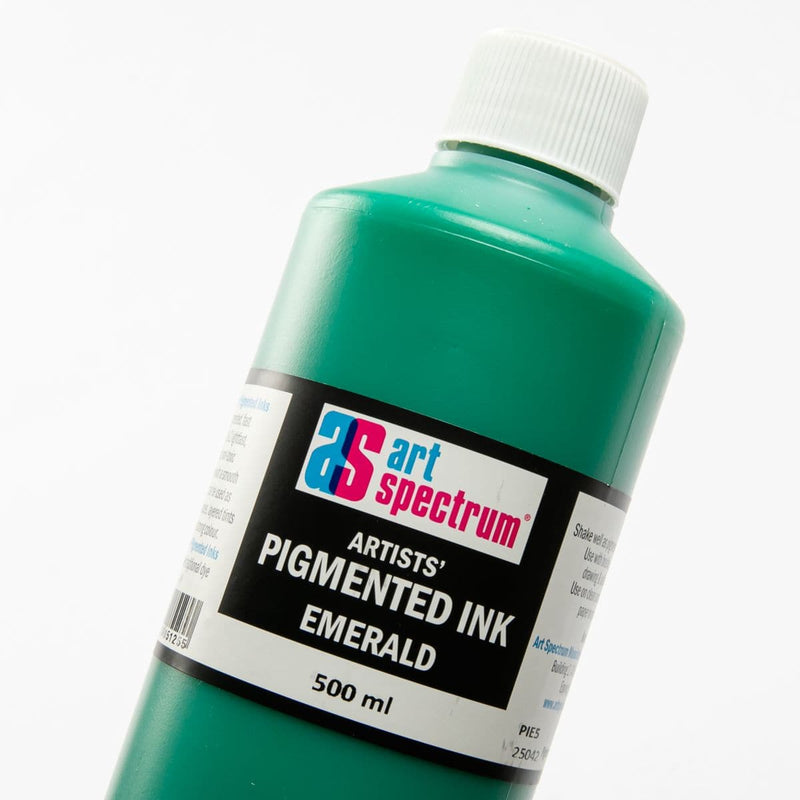 White Smoke Art Spectrum  Pigmented Ink 500mL Emerald Inks