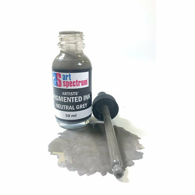Dark Slate Gray Art Spectrum  Pigmented Ink 50mL Neutral Grey Inks