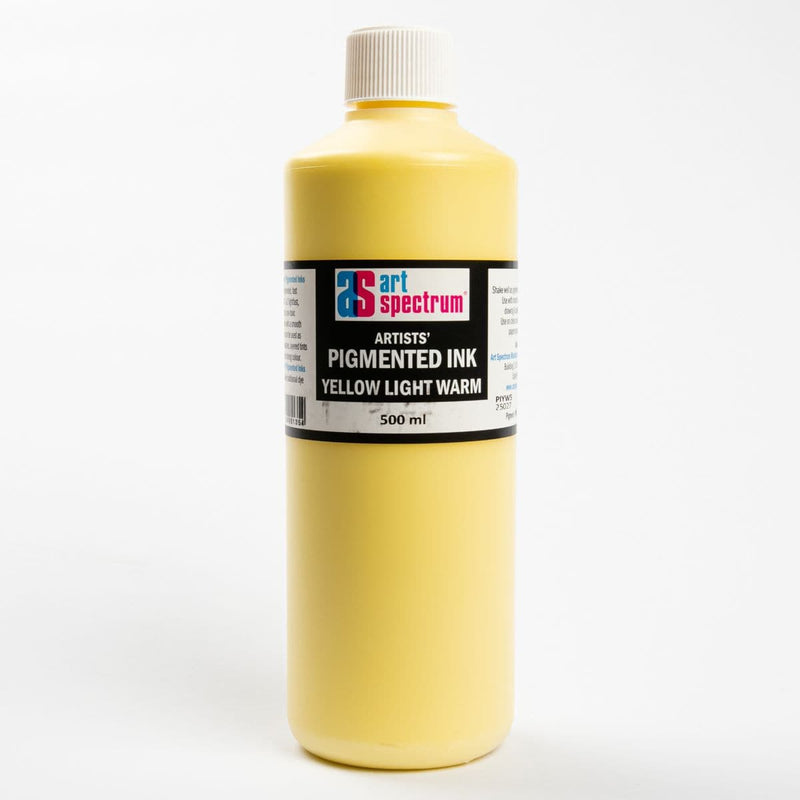 White Smoke Art Spectrum  Pigmented Ink 500mL Yellow Light Warm Inks