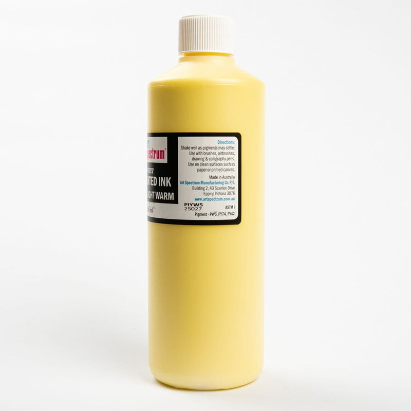 Beige Art Spectrum  Pigmented Ink 500mL Yellow Light Warm Inks