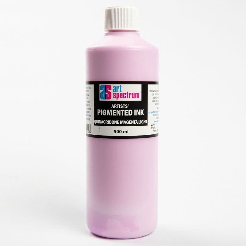 White Smoke Art Spectrum  Pigmented Ink 500mL Quinacridone Magenta Light Inks