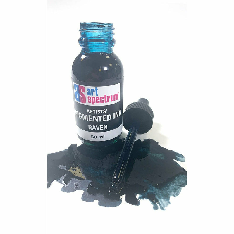 Art Spectrum Pigmented Ink 50mL Raven