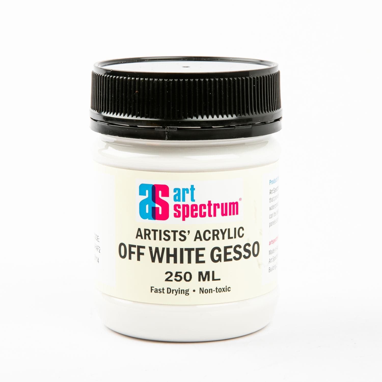 Dark Slate Gray Art Spectrum  250mL Artists' Quality Gesso - Off White Acrylic Paints