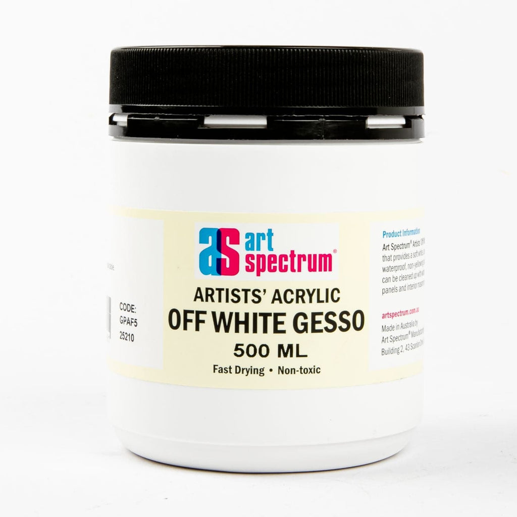 Artists' Acrylic Gesso - Off White **NEW** - Art Spectrum