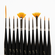 White Smoke Art Spectrum Studio Series Golden Synthetic Extra Fine Detail Brush Set - Set Of 12 Brushes Paint Brushes