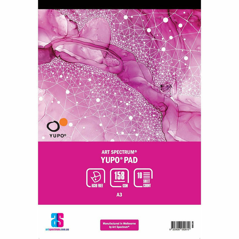 Violet Red Art Spectrum  Yupo  Pad A3 158GSM - 10 Sheets Pads