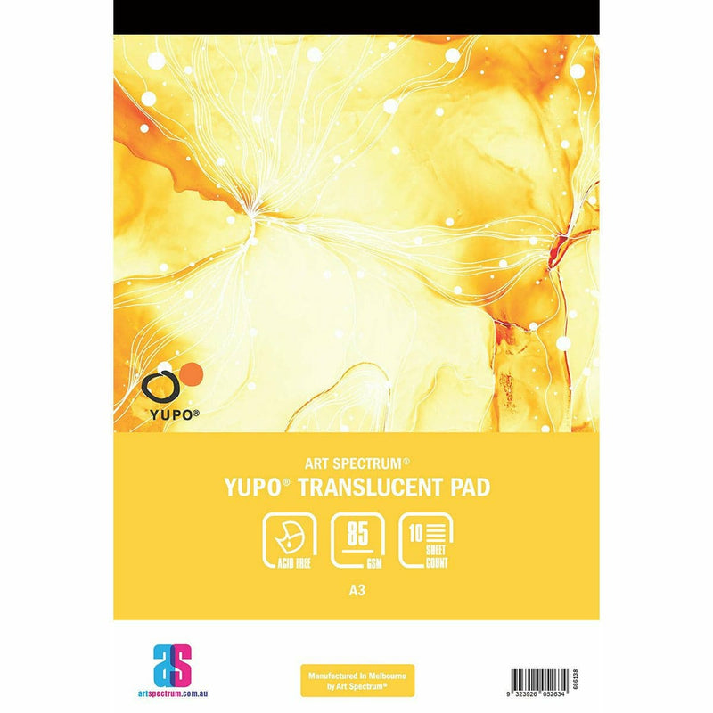 Light Goldenrod Yellow Art Spectrum  Yupo  Pad A3 85GSM - 10 Sheets Pads