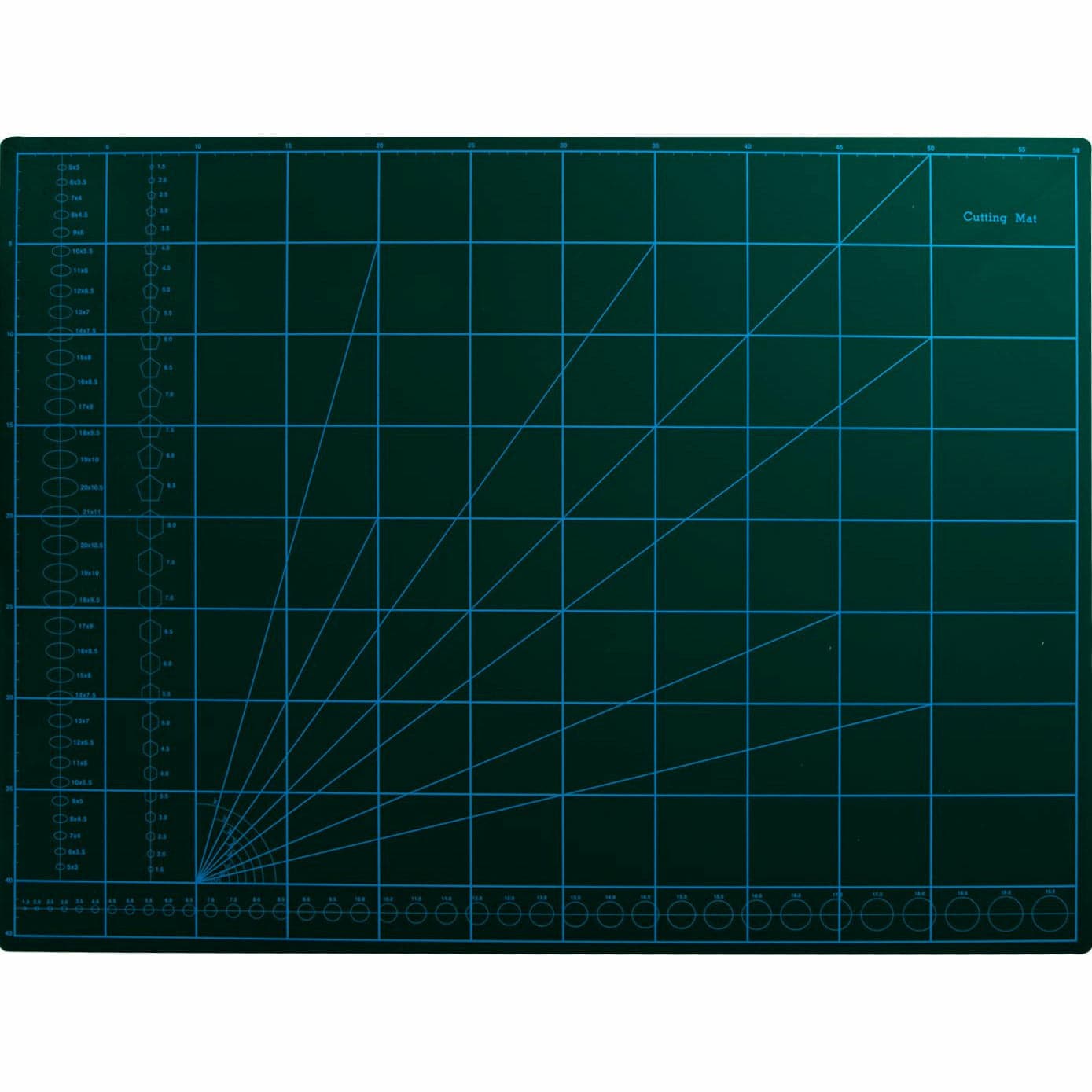 Black Art Spectrum  Cutting Mat Green A2 Quilting and Sewing Tools and Accessories