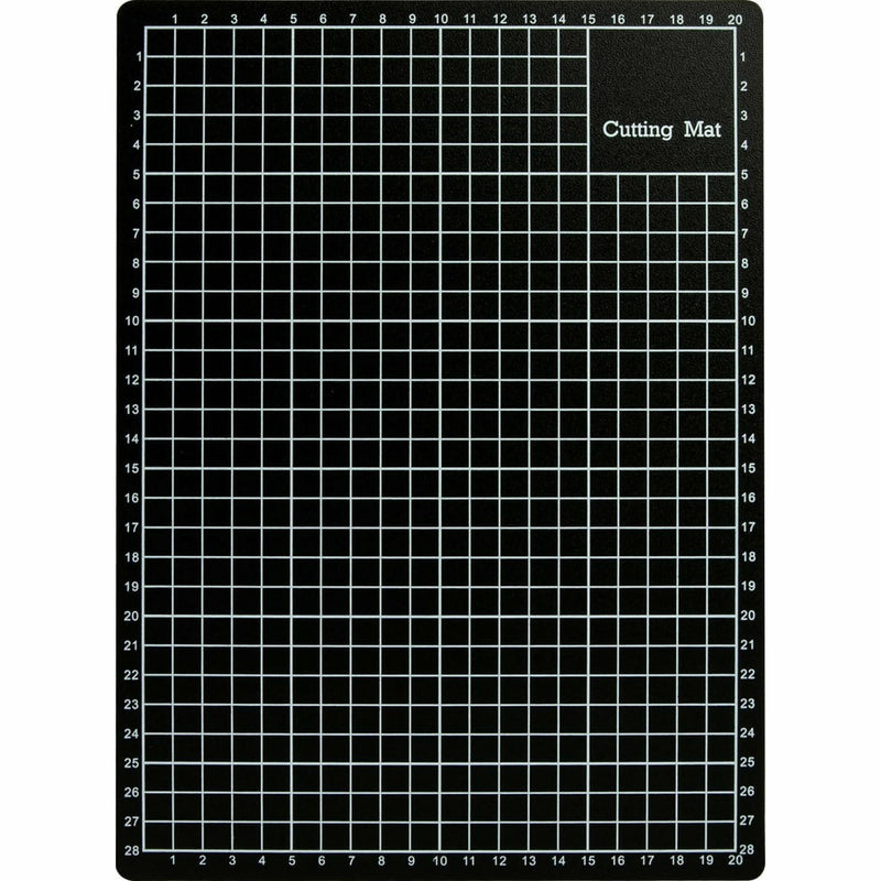 Black Art Spectrum  Cutting Mat Black A4 Quilting and Sewing Tools and Accessories