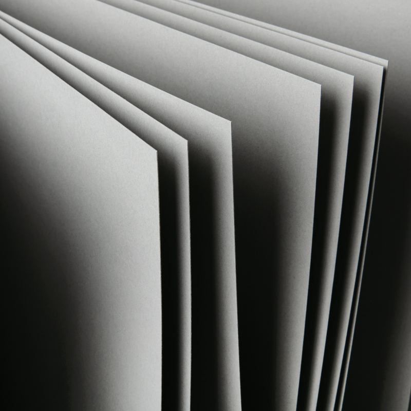Black Art Spectrum  Toned Journal - 250GSM - Grey A3 - 40 Sheets Pads