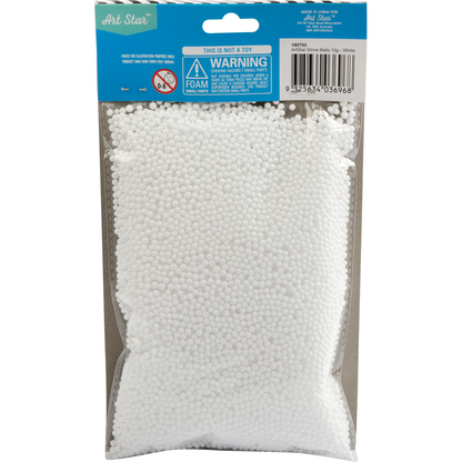 Light Gray Art Star Slime Balls White 10g Kids Craft Basics