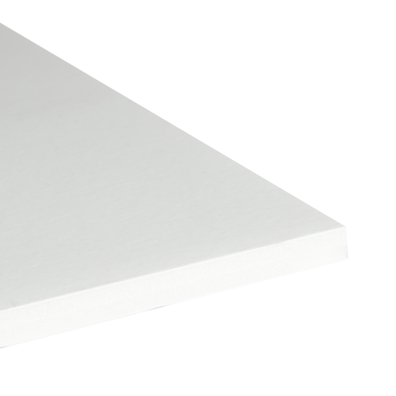 Light Gray The Art Studio A4 Foam Board 210 x 297 x 5mm White Foam Board