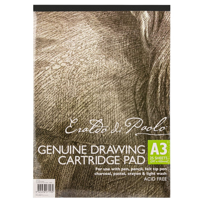 Rosy Brown Eraldo di Paolo Drawing Cartridge Pad A3 25 Sheets Drawing Pads