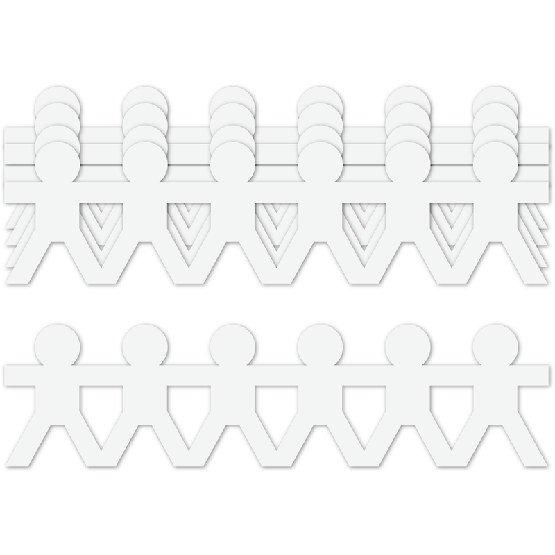 Teacher's Choice Boy Paper Chain Cut Outs 25 Pieces