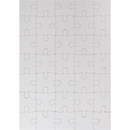 Light Gray Teacher's Choice Blank Jigsaw Puzzle A5 (10 Sheets) Kids Paper Shapes