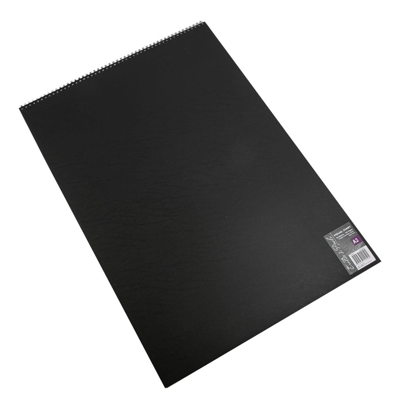 Dark Slate Gray Eraldo Di Paolo A2 Visual Diary 110gsm 60 White Sheets Pads