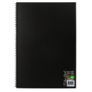 Black Eraldo di Paolo A3 Visual Diary 110gsm White 60 Sheets Visual Diary