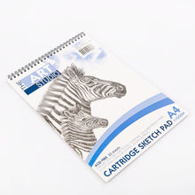 Gray The Art Studio A4 Cartridge Sketch Pad 110gsm 25 Sheets Drawing Pads
