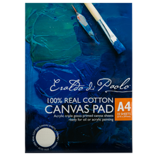 Midnight Blue Eraldo di Paolo Canvas Pad A4 250gsm 10 Sheets Canvas Pad