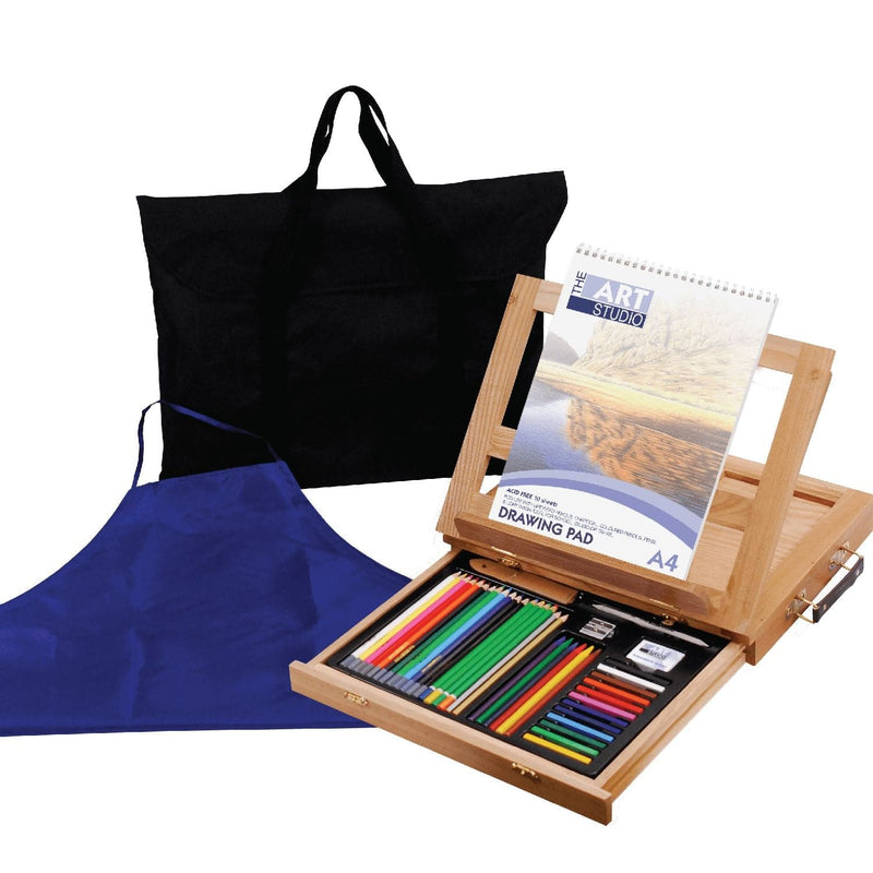 Dark Slate Gray The Art Studio Art Class Series Drawing Easel Set Drawing and Sketching Sets