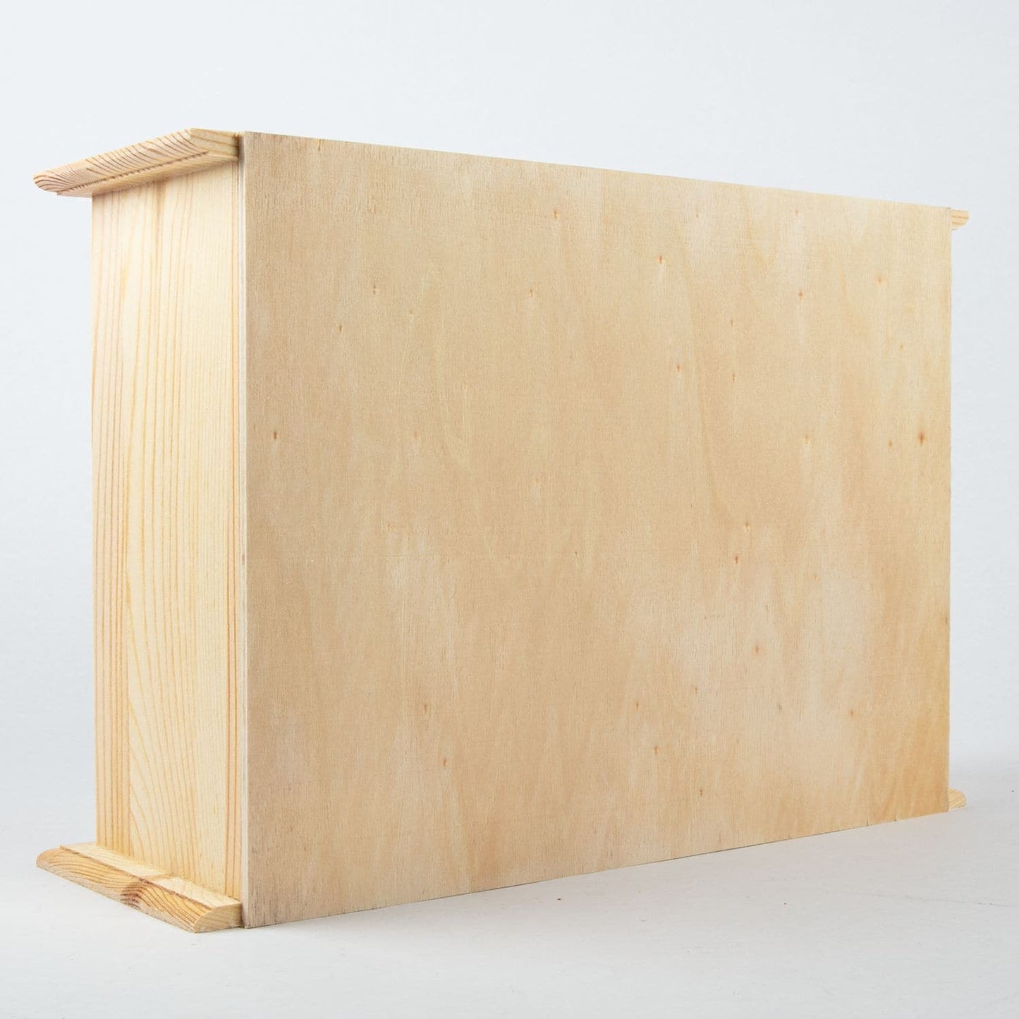 Light Gray Urban Crafter Wooden 20 Drawer Storage Box 31 x 10 x 22cm Boxes