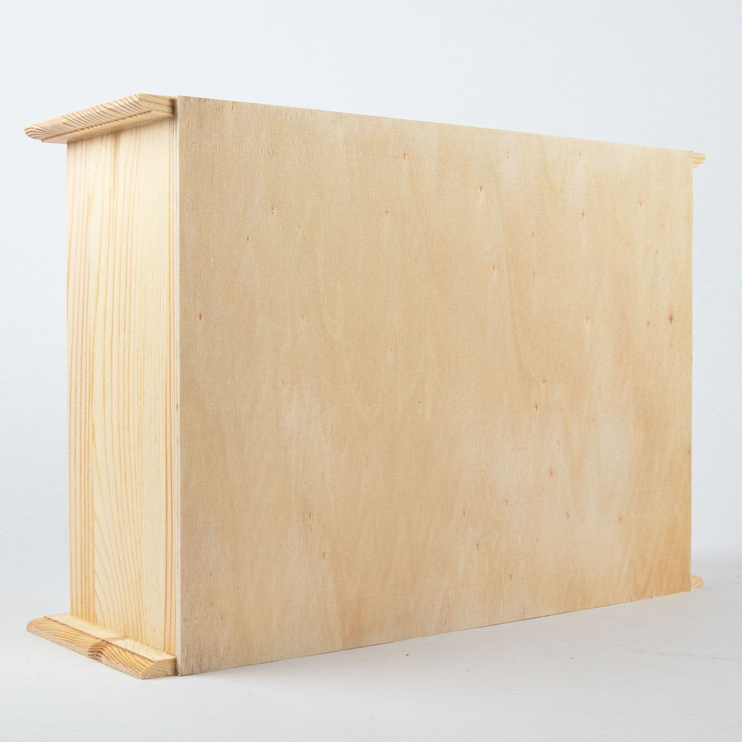 Light Gray Urban Crafter Wooden 20 Drawer Storage Box 31 x 10 x 22cm Boxes