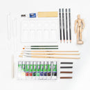 Wheat The Art Studio Ultimate Sketch & Paint Art Bag (35 Pieces) Art Accessories