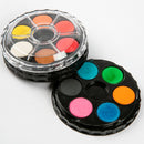 Light Gray The Art Studio 3 Tier Watercolour Compact 18 Assorted Colours Watercolour Paints