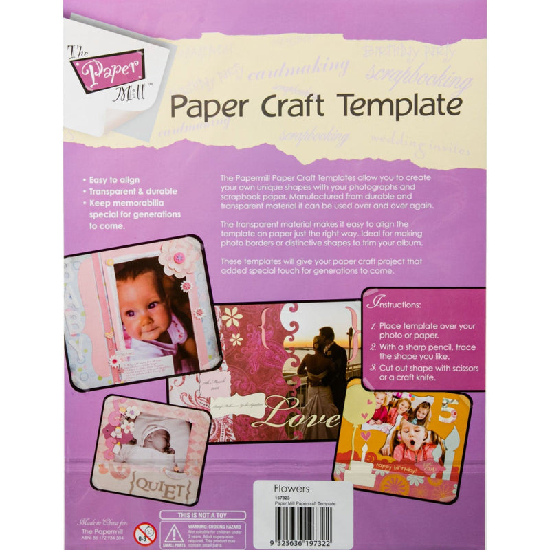 Orchid The Paper Mill Paper Craft Template Flowers Stencils And Templates