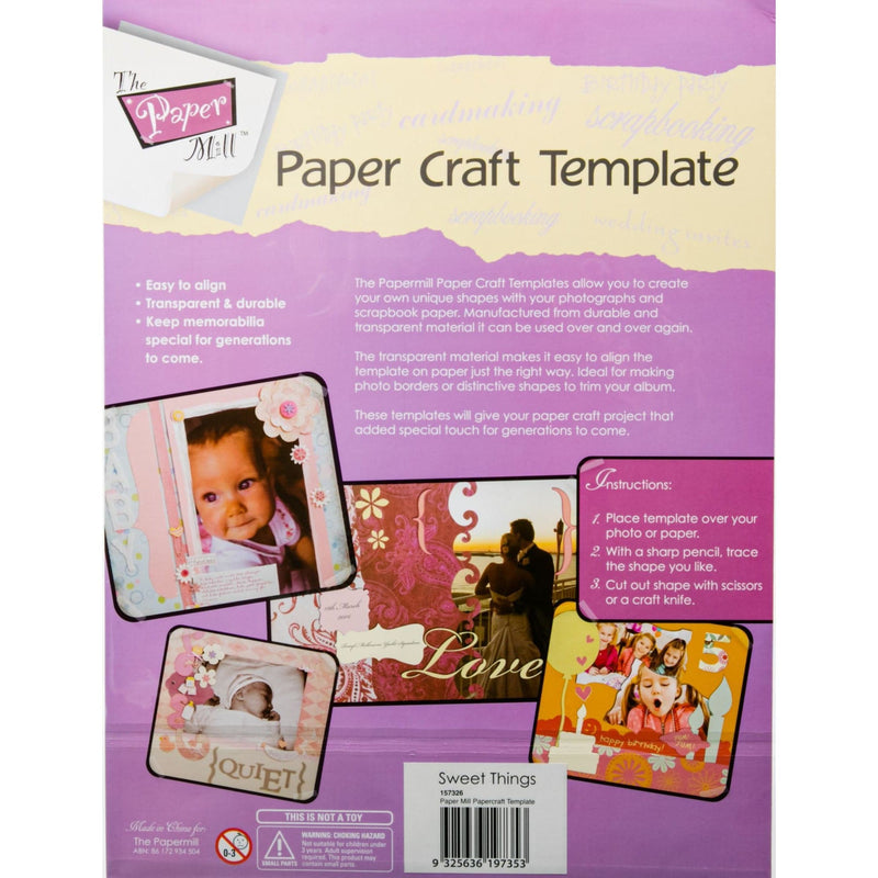 Orchid The Paper Mill Paper Craft Template Sweet Things Stencils And Templates
